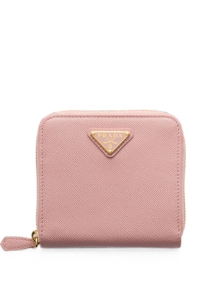 Prada small Saffiano-leather wallet - Pink