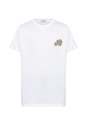 Moncler logo-patch T-shirt - White