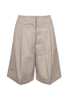Re-Hash Kiria pleated wide-leg shorts - Neutrals