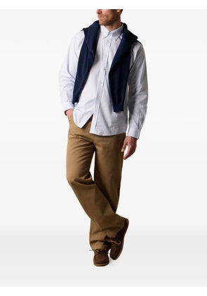 Brooks Brothers striped button-down shirt - White