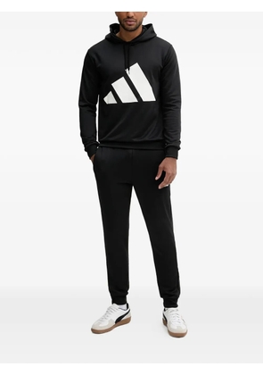adidas logo-print tracksuit - Black