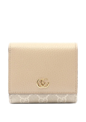 Gucci Pre-Owned 2010s GG Marmont bi-fold wallet - Neutrals