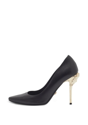 Versace Pre-Owned Medusa pointed-toe pumps - Black