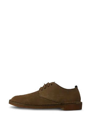 Clarks Originals Desert London suede derby shoes - Brown