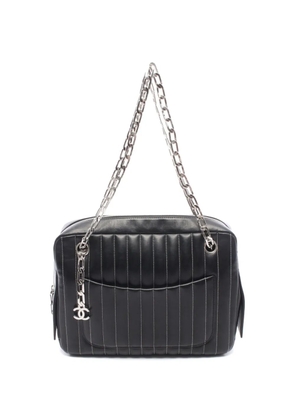 CHANEL Pre-Owned 2005-2006 Mademoiselle chain shoulder bag - Black