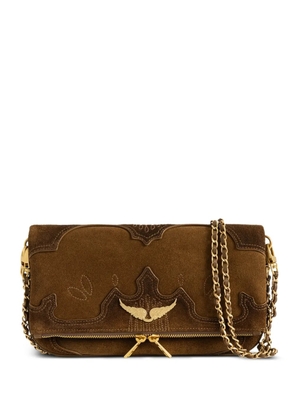 Zadig&Voltaire Rock Western clutch - Brown