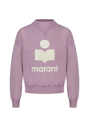 MARANT ÉTOILE Moby logo-print sweatshirt - Purple