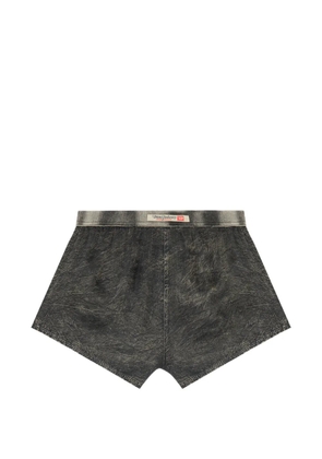 Diesel shorts in treated fluid viscose - Grey