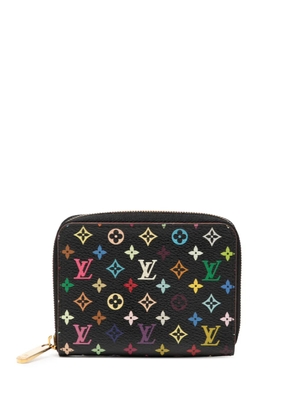 Louis Vuitton Pre-Owned 2008 Monogram Multicolore Zippy Purse coin pouch - Black