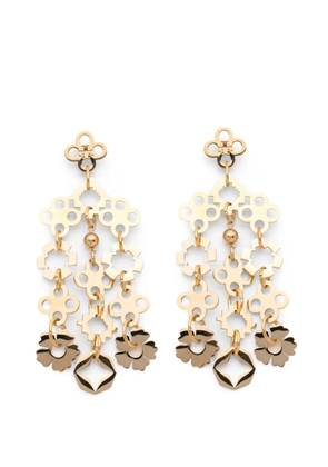 Tory Burch Forget Me Not chandelier earrings - Gold