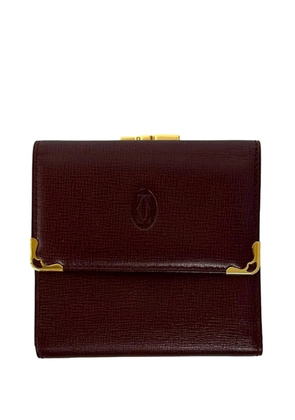 Cartier 2010-2026 Leather Must De Cartier Wallet small wallets - Red