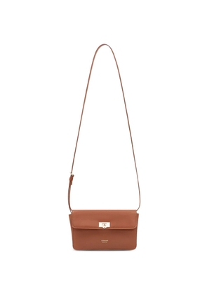Ferragamo Harley leather shoulder bag - Brown