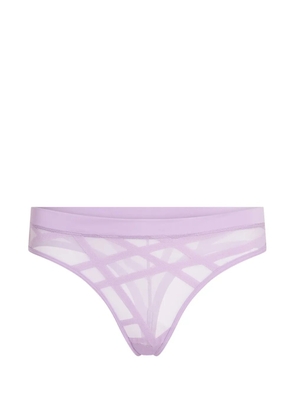 Marlies Dekkers butterfly illusionist thong - Purple
