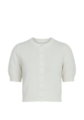 arch4 Stanley short-sleeve cardigan - Neutrals