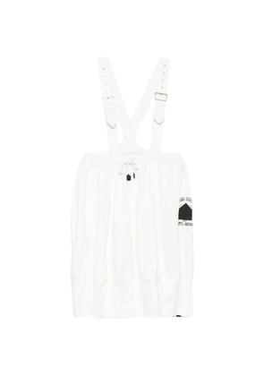 Dsm - Dover Street Market x Kei Ninomiya buckle-strap drawstring skirt - White