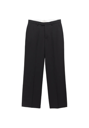 Second/Layer Primo pressed-crease tailored trousers - Black