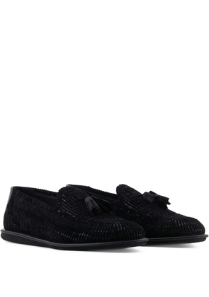 Giorgio Armani tassel-detail loafers - Black
