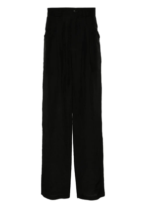 Giorgio Armani tailored loose-cut trousers - Black
