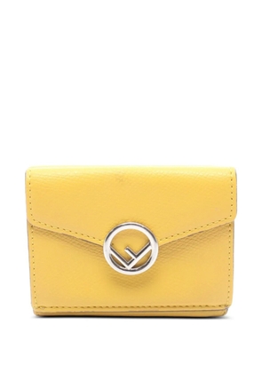Fendi Pre-Owned F Is trifold wallet - Yellow