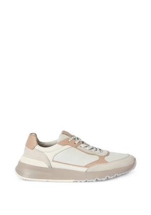 Brunello Cucinelli Nubuck and suede runners - Neutrals