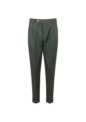 Gta pleated turn-up trousers - Green