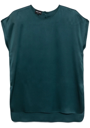 Giorgio Armani silk blouse - Green