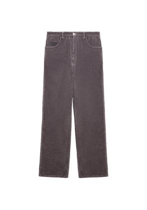 Marni grey corduroy flared trousers