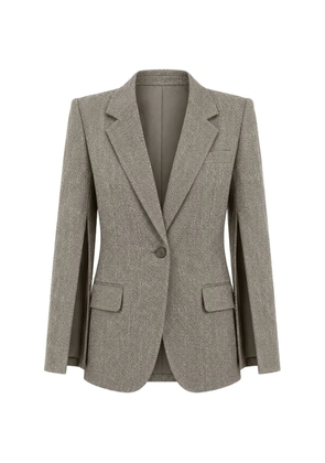 Barbara Bui split-sleeve single-breasted blazer - Grey