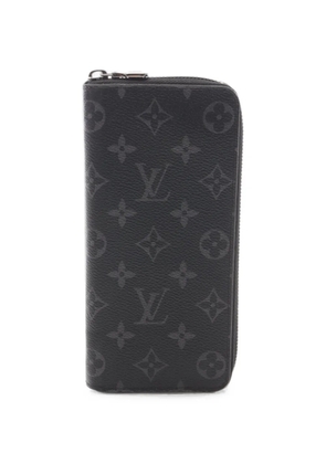 Louis Vuitton Pre-Owned 2019 monogram Eclipse wallet - Black