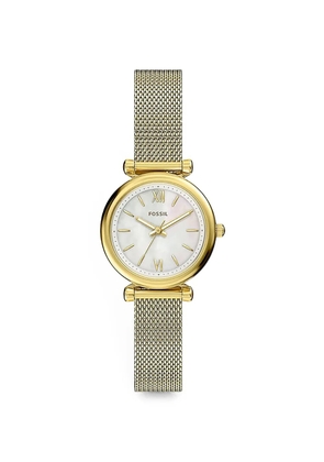 FOSSIL Carlie Mini 28mm watch - White