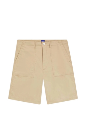 HUGO logo-patch shorts - Neutrals