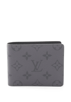 Louis Vuitton Pre-Owned monogram Eclipse bi-fold wallet - Grey