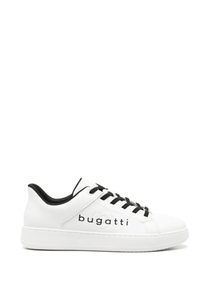 Bugatti logo-detail lace-up sneakers - White