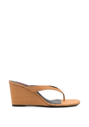 Simon Miller Soleil wedge-heel sandals - Neutrals
