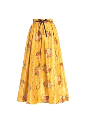 Agua By Agua Bendita Delta Paramo maxi skirt - Yellow