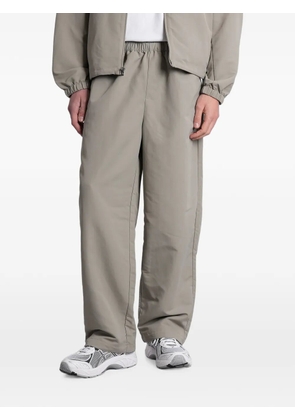 The North Face logo-embroidered track pants - Neutrals