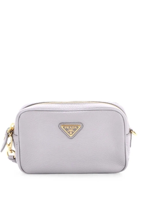 Prada Pre-Owned Camera Bag Vitello Soft Mini crossbody bag - Grey