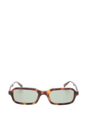 Saint Laurent Eyewear rectangle-frame sunglasses - Brown