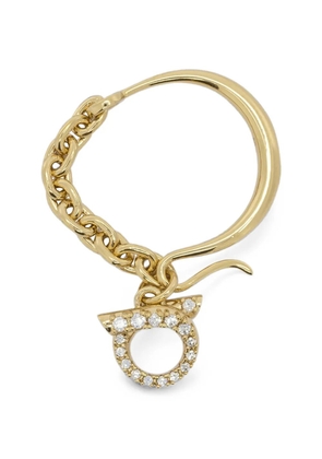 Ferragamo Gancini crystal-embellished necklace - Gold