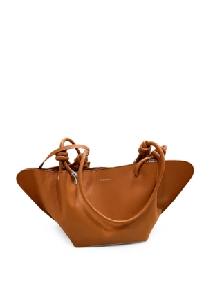Coccinelle knotted-handle tote bag - Brown