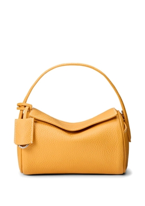 Polo Ralph Lauren small Polo Play pebbled-leather duffel bag - Yellow