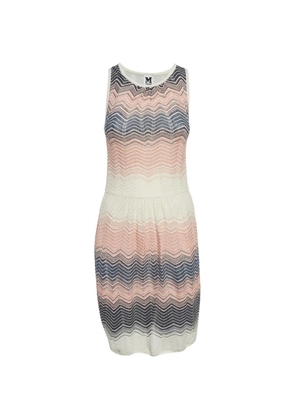 Missoni Pre-Owned mini Zig Zag sleeveless dress - Neutrals