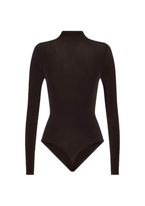 Wolford Buenos Aires high-neck bodysuit - Brown