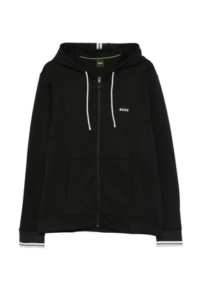 BOSS logo-print tracksuit - Black