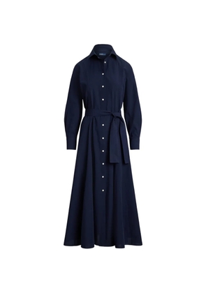 Polo Ralph Lauren Florence belted midi shirt dress - Blue