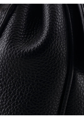 Versace Pre-Owned Virtus Top Handle Bag Leather Small shoulder bag - Black