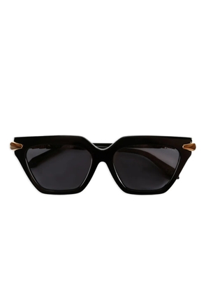 Bvlgari geometric-frame sunglasses - Black