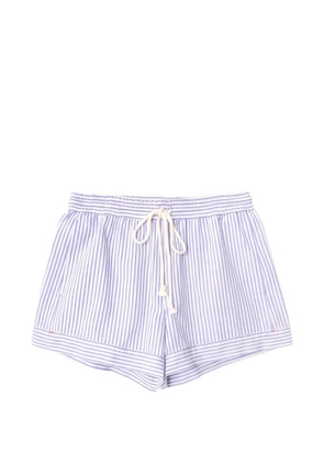 Xirena Gabby striped mini shorts - Blue