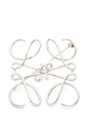 Loewe Pre-Owned 2010s Anagram brooch - Silver
