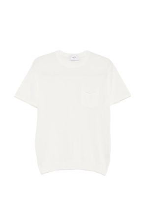 VELA SHOP chest-pocket short-sleeve T-shirt - Neutrals